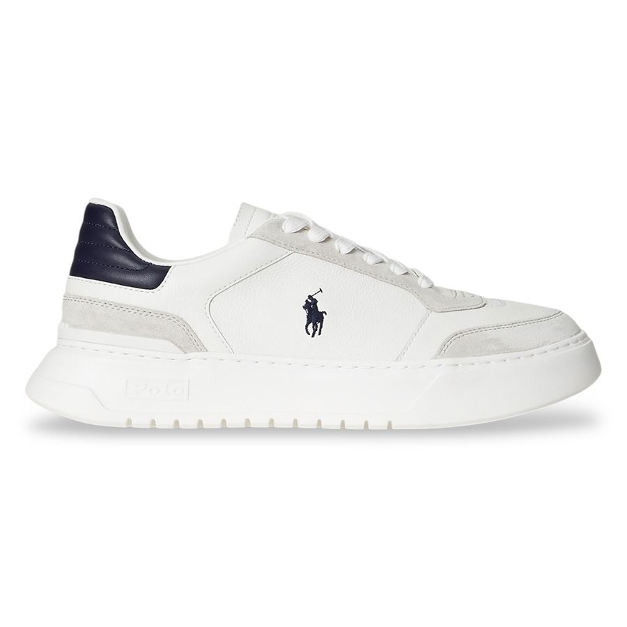 RLite Court sneakers da uomo in pelle martellata Polo Ralph Lauren | 809974098002